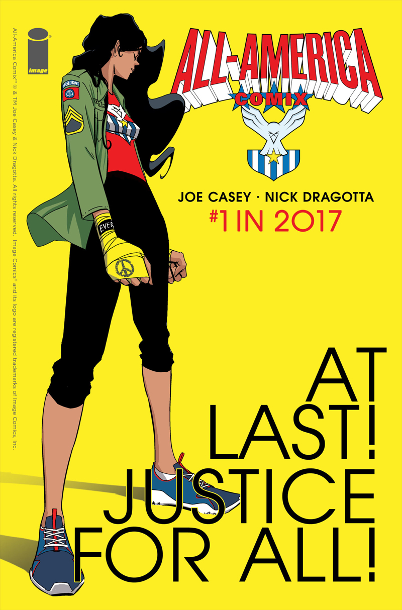 Illustration for article titled Since Marvel Won't Make an America Chavez Comic, Meet Image's New Hero, America Vasquez